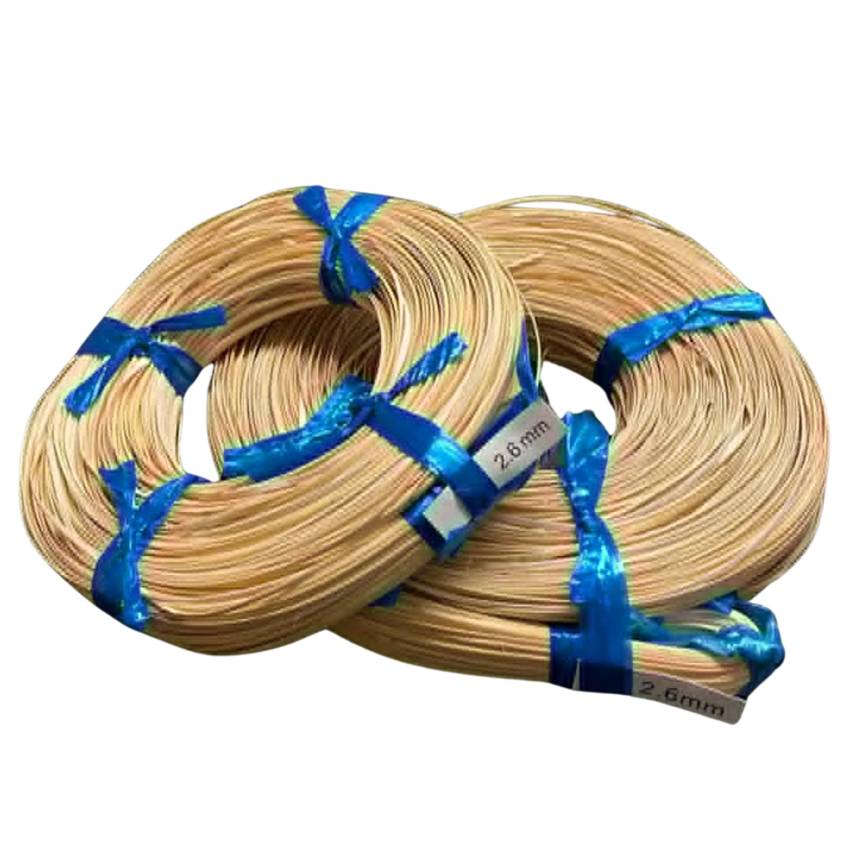 Canne de rotin naturelle 2.6 mm - Bobine de 500 gr