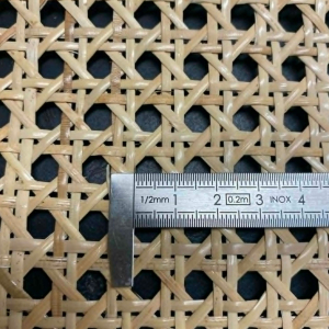 Cannage 1/2 maille naturel - L 100 cm