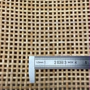 Openwork rattan cane weave 2 x 2.2 mm - 100 cm