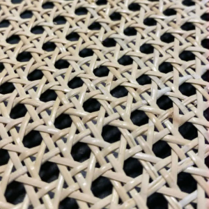 Cannage 3/8 maille blanchi - L 45 cm