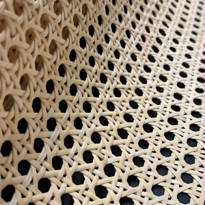 cannage 3 8 maille blanchi   l 60 cm