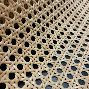 natural half mesh caning   60 cm long