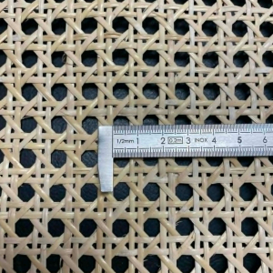 Cannage 1/2 maille blanchi - L 40 cm