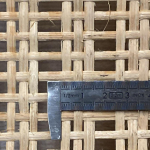 Rattan splint weave, 3 uprights, 3 x 3 mm - 60 cm