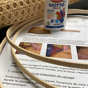 Kit réparation chaise cannage mécanique - L 60 cm