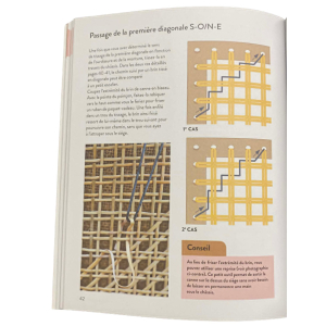 Livre Cannage et Rempaillage - Charlotte Lahalle