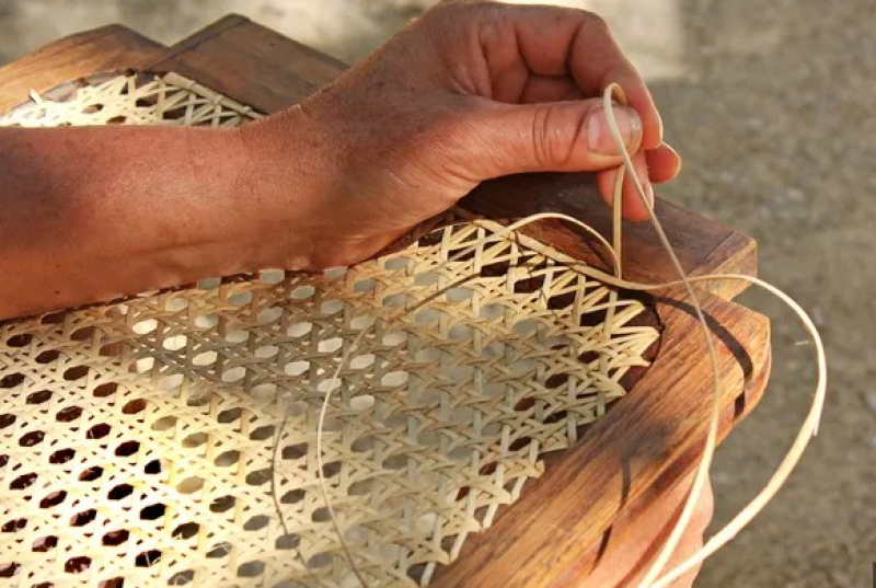 Succomber à la tendance du cannage pour la décoration intérieure